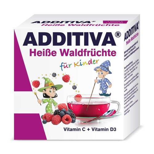Additiva hei&szlig;e Waldfr&uuml;chte Pulver Sachets - 1
