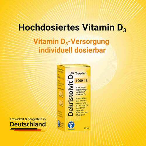 Dekristolvit D3 1000 I.E. Tropfen - 2