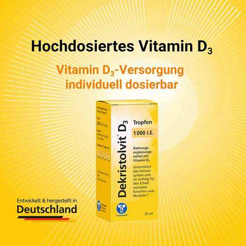 Dekristolvit D3 1000 I.E. Tropfen - 2