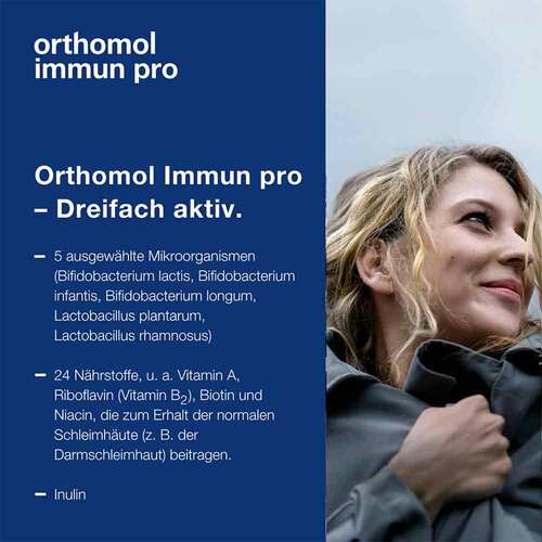 Orthomol Immun pro Granulat / Kapseln Kombipack. - 3