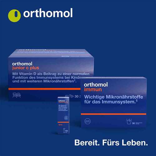 Orthomol Immun pro Granulat / Kapseln Kombipack. - 6