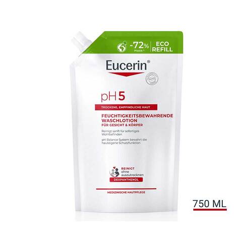 Eucerin pH5 Waschlotion empfindliche Haut Nachf&uuml;ll - 6