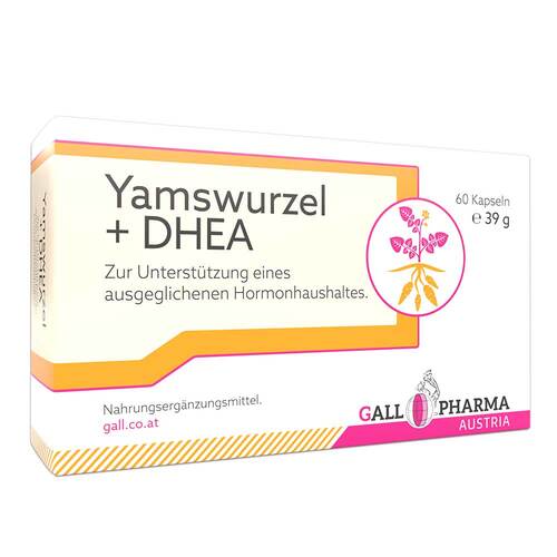 Yamswurzel + Dhea 25 mg Kapseln - 1