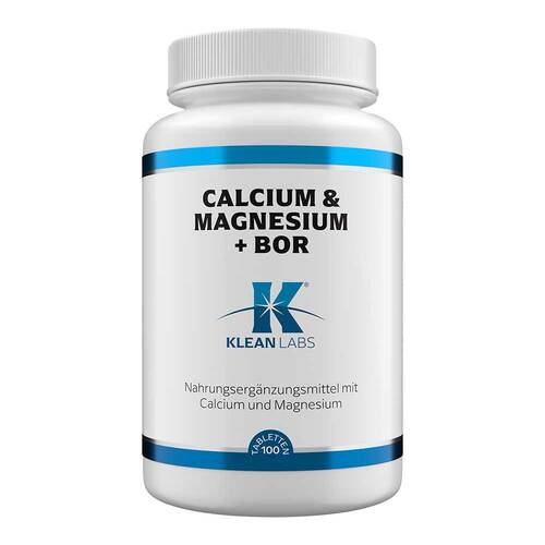 Calcium &amp; Magnesium + Bor Klean Labs Tabletten - 1