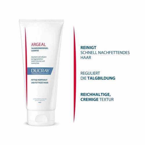 DUCRAY ARGEAL Shampoo gegen fettiges Haar - 2