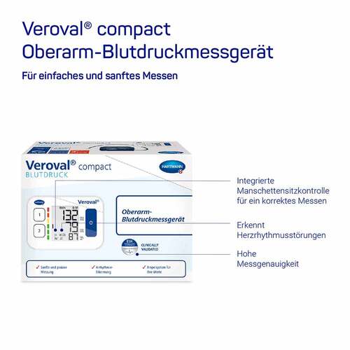 Veroval compact Oberarm-Blutdruckmessger&auml;t - 3
