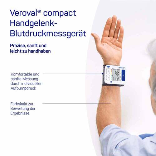 Veroval compact Handgelenk-Blutdruckmessger&auml;t - 4