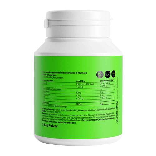 Natural D-Mannose aus Birke Pulver Zeinpharma - 2