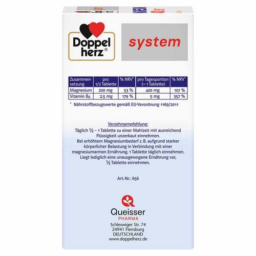 Doppelherz Magnesium 400 Depot system Tabletten - 3