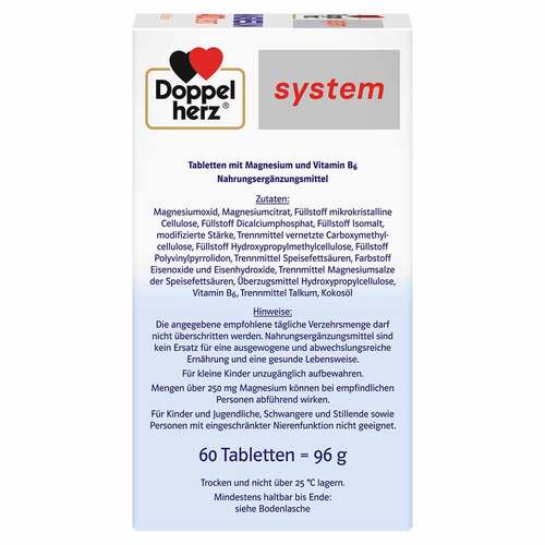 Doppelherz Magnesium 400 Depot system Tabletten - 4
