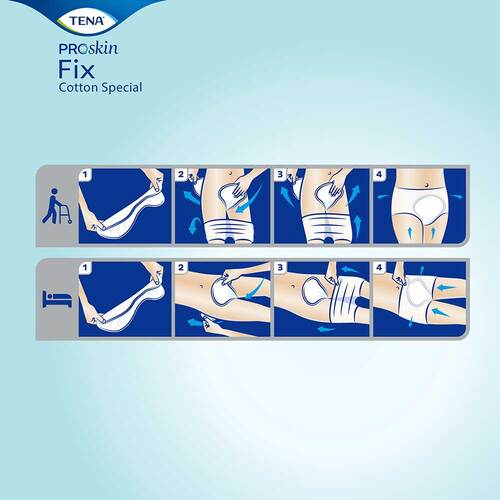 TENA FIX Cotton Special XL Fixierhosen - 1