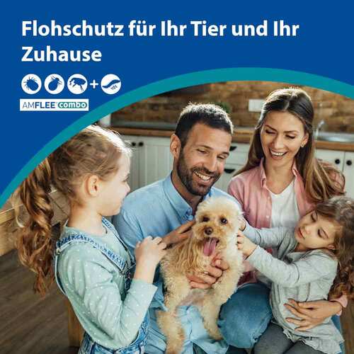 Amflee combo 134 / 120,6mg L&ouml;sung z.Auf.f&uuml;r Hunde 10-20kg - 2