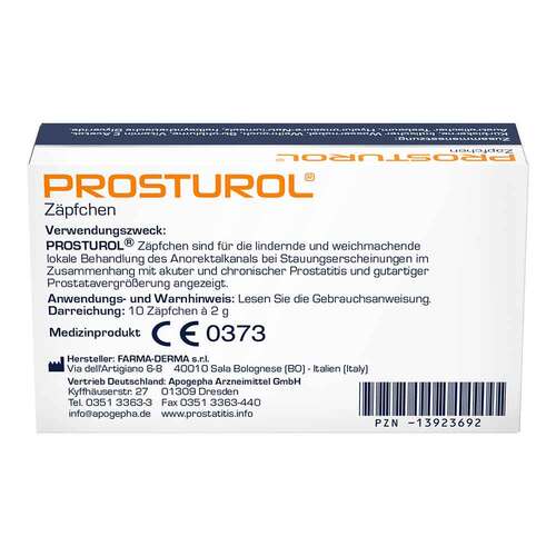 Prosturol Z&auml;pfchen - 2