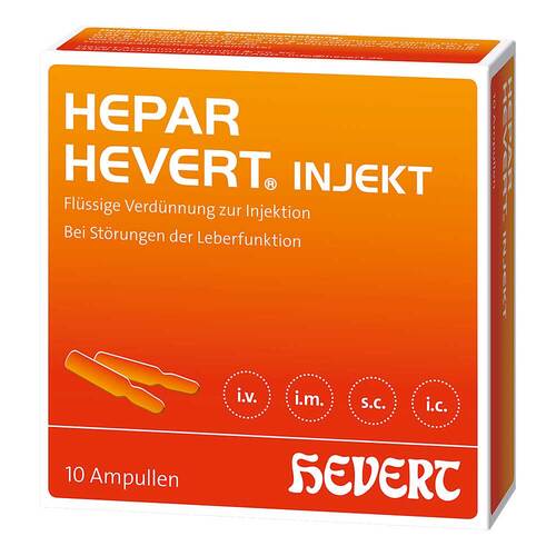 Hepar Hevert injekt Ampullen - 1