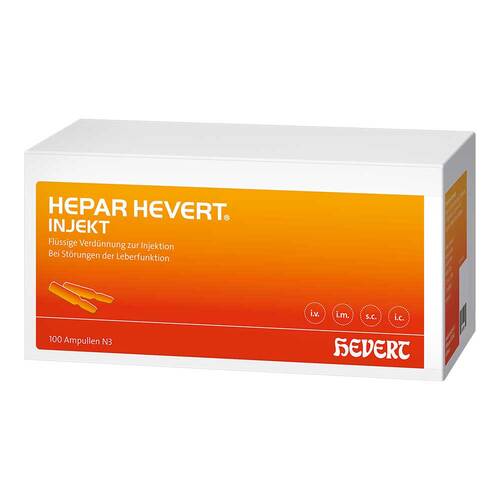 Hepar Hevert injekt Ampullen - 1