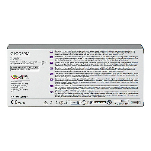 Gloderm 30L 30 mg / ml Skin Filler Fertigspritze - 2