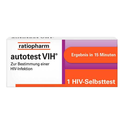 Autotest Vih Hiv-Selbsttest ratiopharm - 1