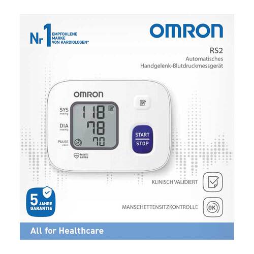 Omron RS2 Handgelenk Blutdruckmessger&auml;t Hem-6161-D - 3