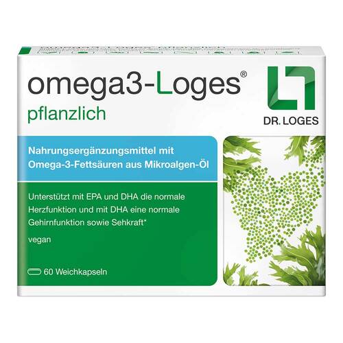 OMEGA3-Loges pflanzlich Kapseln - 1