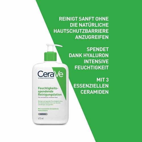 Cerave feuchtigkeitsspendende Reinigungslotion - 2