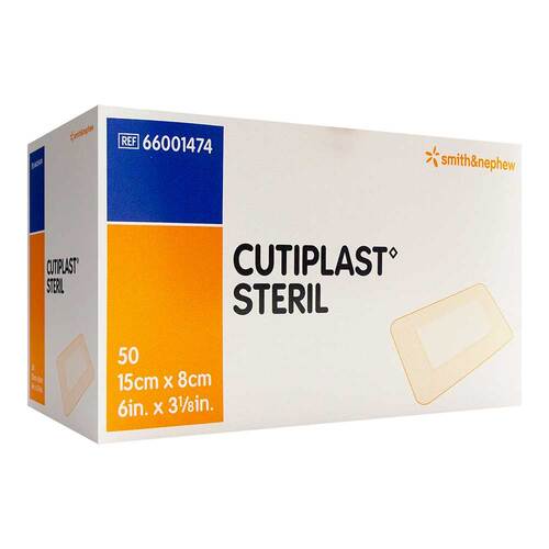 CUTIPLAST steril Wundverband 8x15 cm - 1