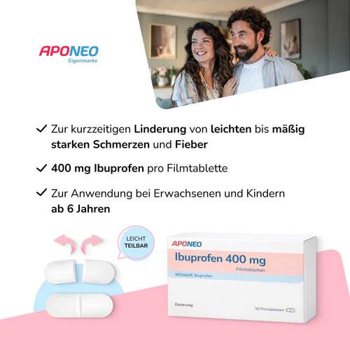 Ibuprofen Filmtabletten 400 mg / WL - 2
