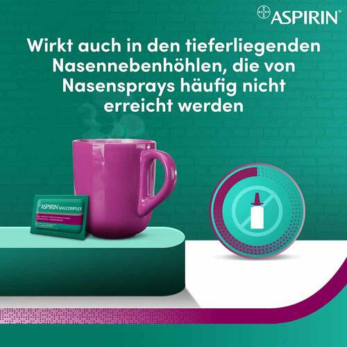 Aspirin Sinucomplex 500mg / 30mg Granulat Suspension -Herstellung Beutel  - 7
