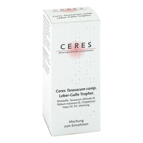 Ceres Taraxacum comp.Leber-Galle Tropfen - 1