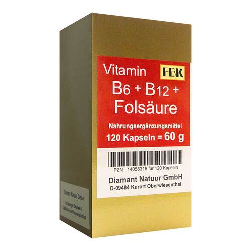 Vitamin B6 + B12+Fols&auml;ure Kapseln - 1