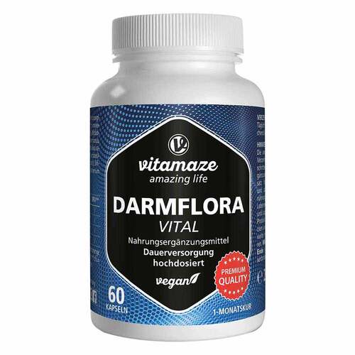 Darmflora Vital vegan Kapseln - 1