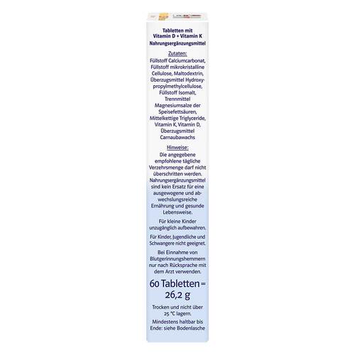 Doppelherz Vitamin D3 2000 + K2 system Tabletten - 3