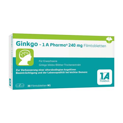 Ginkgo-1A Pharma 240 mg Filmtabletten - 1