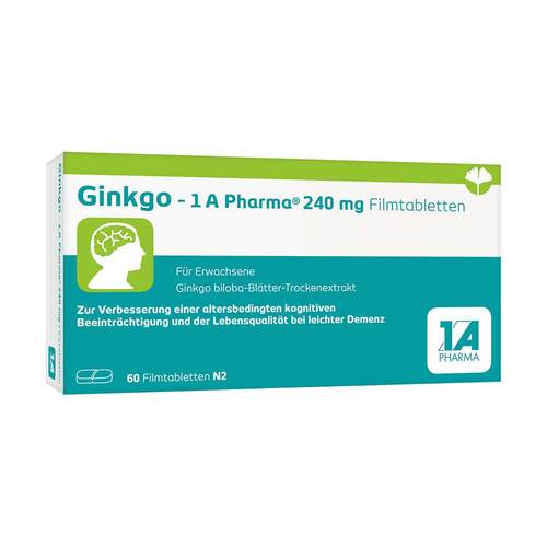 Ginkgo-1A Pharma 240 mg Filmtabletten - 1