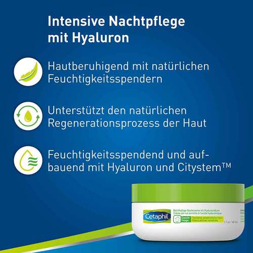 Cetaphil reichhaltige Nachtcreme mit Hyalurons&auml;ure - 3