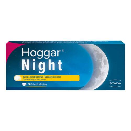 Hoggar Night 25 mg Schmelztabletten - 1