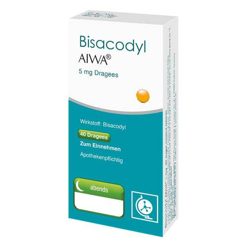 Bisacodyl Aiwa 5 mg Dragees - 2