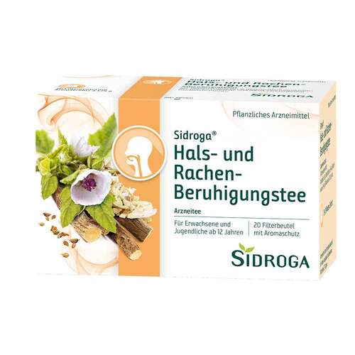 Sidroga Hals- und Rachen-Beruhigungstee Filterbeutel  - 1