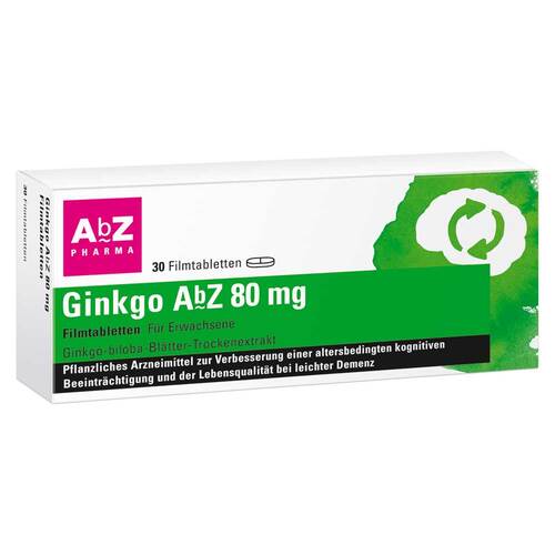 Ginkgo Abz 80 mg Filmtabletten - 1