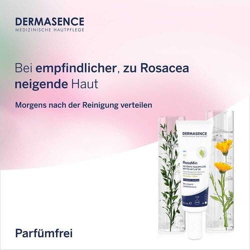 Dermasence Rosamin get&ouml;nte Tagespflaster mittel Lsf 50 - 3