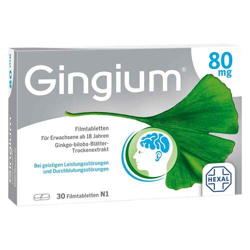 Gingium 80 mg Filmtabletten - 1