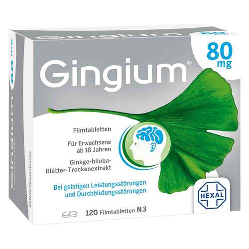 Gingium 80 mg Filmtabletten - 1