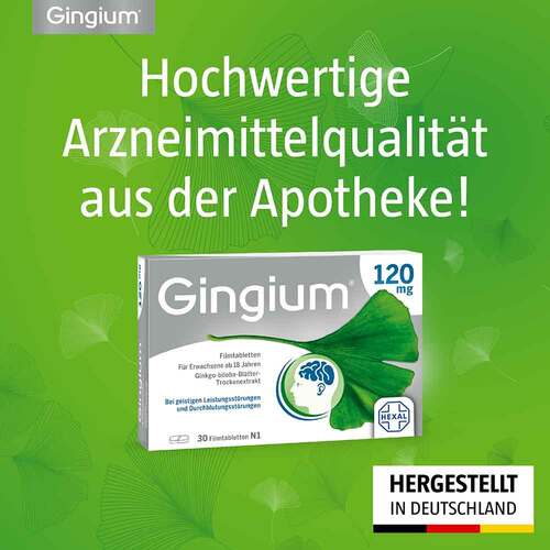Gingium 120 mg Filmtabletten - 4