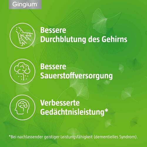 Gingium 120 mg Filmtabletten - 2