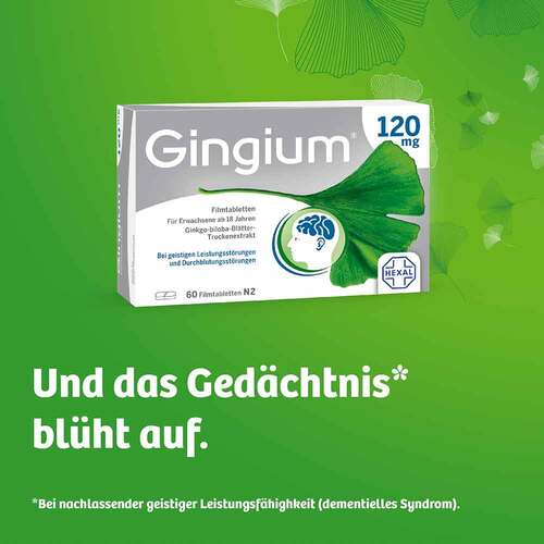 Gingium 120 mg Filmtabletten - 3