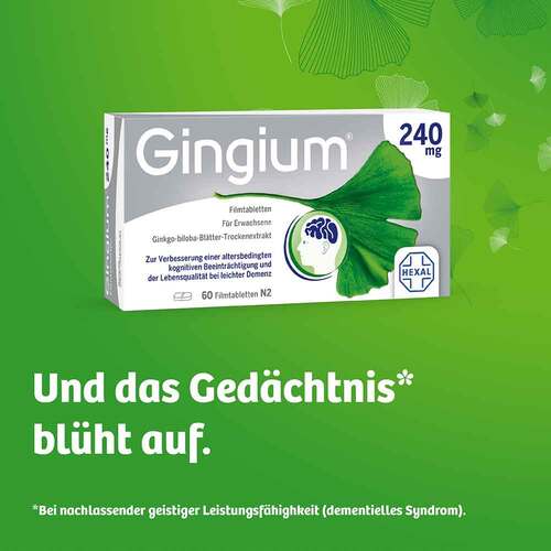 Gingium 240 mg Filmtabletten - 3