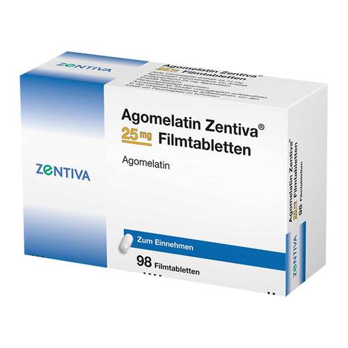Agomelatin Zentiva 25 mg Filmtabletten - 1
