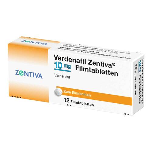 Vardenafil Zentiva 10 mg Filmtabletten - 1