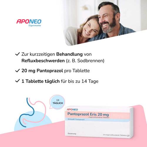 Pantoprazol Eris 20 mg magensaftresistent Tabletten WL - 2