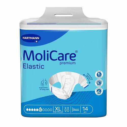 Molicare Premium Elastic Slip 6 Tropfen Gr&ouml;&szlig;e XL - 1