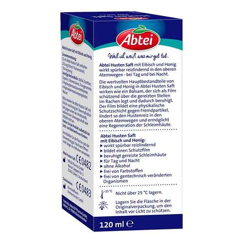 Abtei Husten Saft Eibisch Honig - 2